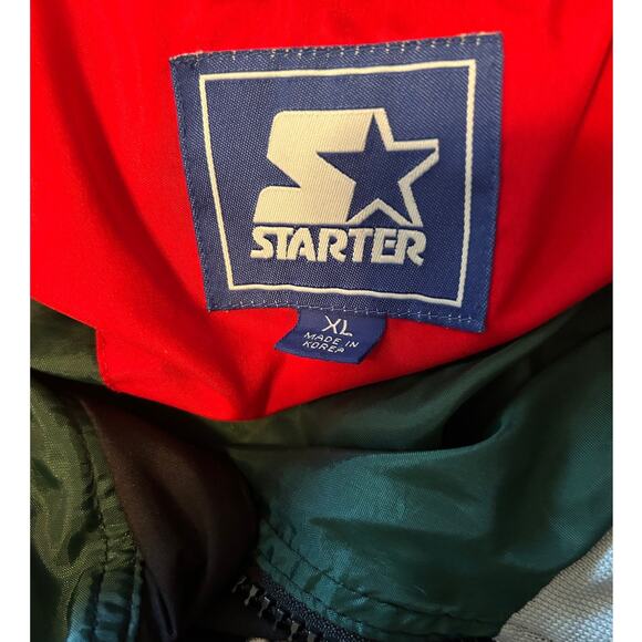 VGUC Vintage Starter Jacket Super Bowl XXXIII Sunday Jan 31, 1999 Miami Sz XL - Picture 4 of 8